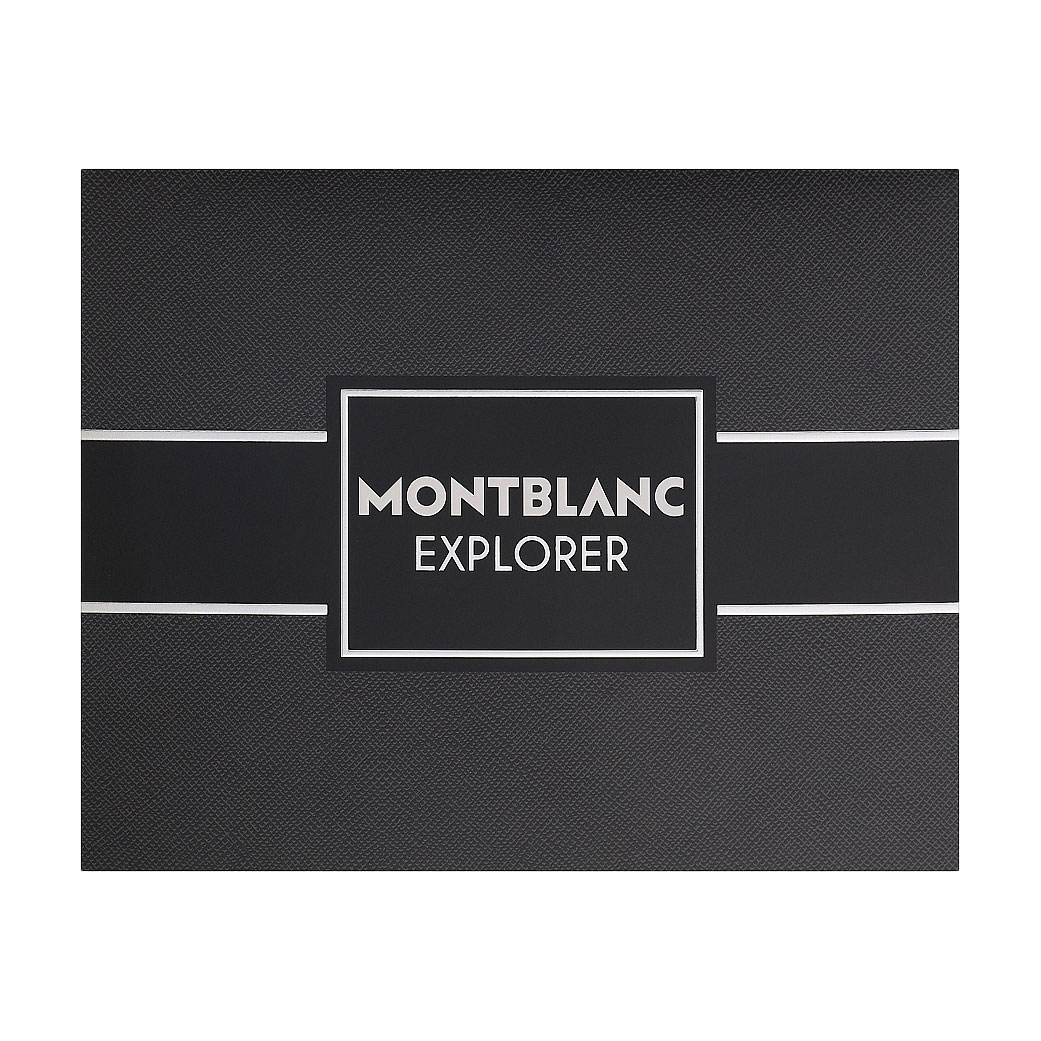 Парфумований набір Montblanc Explorer чоловічий (парфумована вода, 100 мл + гель для душу, 100 мл + парфумована вода, 7.5 мл)